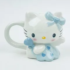 サンリオ ハローキティ エンジェル ダイカットマグカップ(ブルー) Sanrio