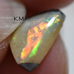 жオーストラリア産ボルダーオパール9.5*9.5*4㎜2.140ct