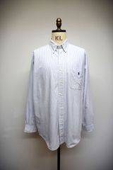◆Ralph Loren ラルフローレン　ビックシャツ　サイズL　USED　スリランカ製