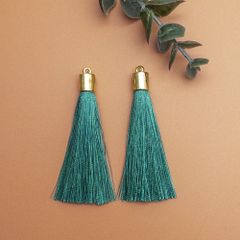 ＊5個＊ タッセル ロング ティール ポリエステル糸 糸タッセル ピアスやチャーム作りなどに ta022b