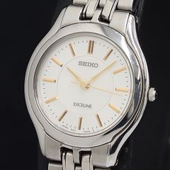 SEIKO 4J41-0030 EXCELINE クォーツ 新品電池コマ付 美品 - メルカリ