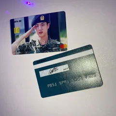 お帰りなさいJIN君セット② BTS ジン 2024 写真セット  クレカ風PVCカード