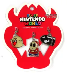 【中古】雑貨 テレサ＆ヘイホー＆キラー チャーム3個セット 「スーパーマリオ」 ユニバーサル・スタジオ・ジャパン スーパーニンテンドーワールド限定