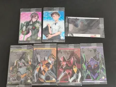 aca406 エヴァンゲリオン ウエハース 未開封 まとめ マリ 綾波レイ シンジ 真希波マリイラストリアス S-04 綾波レイ 碇シンジ どいて ...