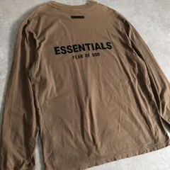 ESSENTIALS FEAR OF GOD ロゴラバープリント L/S Tシャツ ロンT エッセンシャル