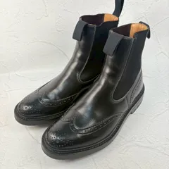 美品 Tricke's 希少 サイドゴアブーツ メダリオン 6 1/2 美品 Tricke's 希少 サイドゴアブーツ メダリオン 6 1/2 - メルカリ