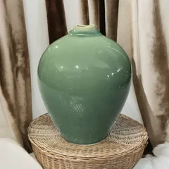 【壺】【花瓶】青磁 骨董品 工芸 華道 陶芸 陶器【☆美品☆】 Yahoo!オークション -「青磁 花瓶」(工芸品) の落札相場・落札価格
