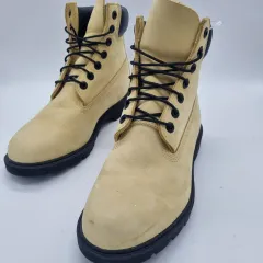 Timberland(ティンバーランド) プレミアム 6 インチ 防水 ライト イエロー ヌバックレザー メンズ 265mm