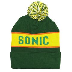 SONIC YOUTH ソニックユース Logo Green ボンボン ニット帽