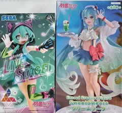 初音ミク　フィギュア　クリームソーダ　プロセカ　ヴィラン　48個 初音ミク フィギュア クリームソーダ プロセカ ヴィラン 48個 プライズ