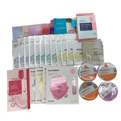 186001 新品未使用 MEDIHEAL メディヒイル 韓国フェイスパック 美容液おまけ付き 28点まとめ売り