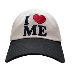 P.O.S I ♡ ME CAP BLACK