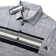 ○送料390円可能商品 アディダス ゴルフ adidas GOLF 新品 メンズ 軽量 吸汗速乾 半袖 ポロシャツ 灰 XXL [HR7994-2XL] 三 零★QWER★