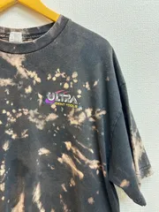 古着　XL   ALSTYLE   Tシャツ　タイダイ　ブラック