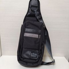 未使用美品 マンハッタンポーテージ ブラックレーベル ボディバッグ ノースフォースクロスボディバッグ ブラック