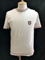 バーバリーブラックレーベル BURBERRY BLACK LABEL 半袖Tシャツ 2 コットン100％希少ワッペン 2503WR090