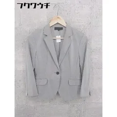 ◇ UNTITLED アンタイトル 長袖 ジャケット サイズ2 グレー レディース 【中古】 【1002802551789】