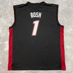 NBA クリス・ボッシュ マイアミ・ヒート ゲームシャツ adidas 古着 バスケ