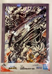 BANDAI SPIRITS 이치 반 쿠지 원피스 장인 계보 결투 노 기억 H상 루피 & 카이도 수묵식 신작 포스터