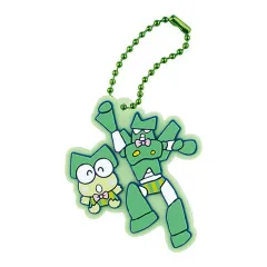 【中古】キーホルダー けろけろけろっぴ×カンタム・ロボ 「原作クレヨンしんちゃん×はぴだんぶい スペシャルラバーマスコット」