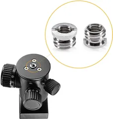 ４個セット 三脚 雲台 マウント 変換 スクリュー ネジ アダプター 3/8インチ（オス） ⇔ 1/4インチ （メス）金属製
