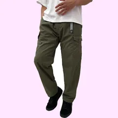 Size:M,L,LL_Color:カーキ [アウトドアプロダクツ] メンズ TCウェザー 裏メッシュ クライミングカーゴパンツ UVカット ドライ素材