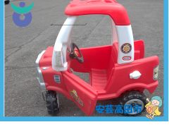 14-10【配送不可・現地引き取り・リユース品】LittleTikes　足こぎ式消防車