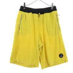 PUMA プーマ ショートパンツ M イエロー系 メンズ 古着