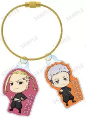 【中古】雑貨 龍宮寺堅＆三ツ谷隆 2連ワイヤーアクリルキーホルダー 「東京リベンジャーズ」