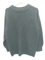 ◇ ⊆ EMODA エモダ オーバーデザイン 長袖 ニット サイズF ブラック レディース E  【1410230015306】