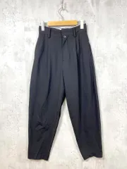 YAECA ヤエカ 12684 ワンタック ハイウエスト スラックス パンツ sizeS/黒 ■■レディースのサムネイル