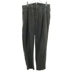 コパノ 日本製 リネン100％ ロングパンツ 46 グレー系 copano86 メンズ