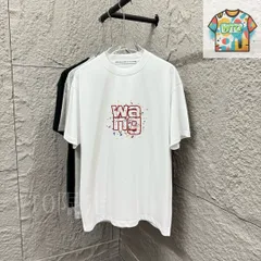 【今日特価】Alexander Wang 胸前 WANG プリント T