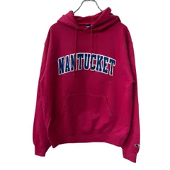 Champion ロゴスウェット パーカー M ピンク チャンピオン フーディー トレーナー プルオーバー トップス 古着卸 アメリカ仕入 a708-6101