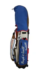 Rough & Swell キャディバッグ 水色・オレンジ rough - ラフアンドスウェル Rough & Swell キャディバッグ 2022