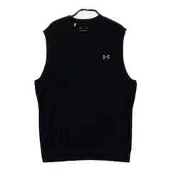 サイズ：SM UNDER ARMOUR アンダーアーマー 1375322 ニットベスト  ブラック系 [240101543054] ゴルフウェア メンズ ストスト