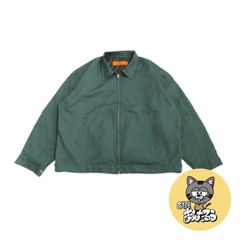 レッドキャップ 古着 ワークジャケット USA製 グリーン 2XL