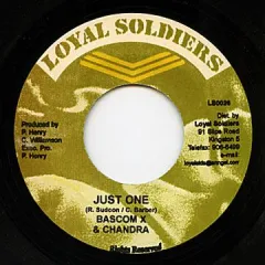 ジャマイカ7” Bascom X Just One LS0026 Loyal Soldiers /00080