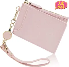 パスケース 定期入れ 【ピンク】レディース リール付き かわいい カードケース