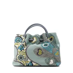 栗山工房　栗山紅型　型染　ハンドバック バッグ 栗山工房 和染紅型 手提げバッグ 吉三郎 日本製 京都