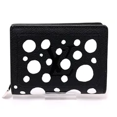 LOUIS VUITTON ルイ ヴィトン LV×YK ポルトフォイユ･クレア インフィニティ ドット 草間彌生 M81907 ノワールブロン 未使用品