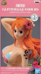 【中古】フィギュア ナミ(水色/ピンク) 「ワンピース」 GLITTER＆GLAMOURS COLOR WALK STYLE -NAMI-