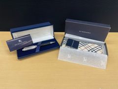 ［美品］Burberry　ペン　ペンケース　２点セット！