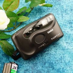 完動品◆美品◆ Konica コニカ TOP'S AF-P 初心者でも使いやすいコンパクトフィルムカメラ！