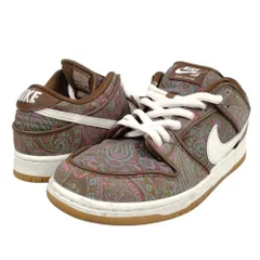 NIKE ナイキ 品番 DH7534-200 SB DUNK LOW PRM BROWN PAISLEY ダンク シューズ スニーカー サイズ 8.5=26.5cm 正規品 / 34895