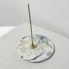 大理石デザイン お香立て インセンスホルダー