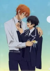 【中古】クリアファイル 佐々木＆宮野 アニメ描き下ろしイラスト使用A4クリアファイル 「Blu-ray/DVD 映画 佐々木と宮野-卒業編-/短編 平野と鍵浦」 アニメイト購入特典