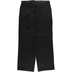 古着 チェック柄 ツータック スラックス ワイドパンツ メンズw34相当 ヴィンテージ/eaa558173