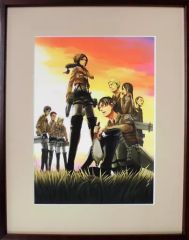 進撃の巨人　複製原画　第104期訓練兵団　進撃の巨人展 進撃の巨人 複製原画 第104期訓練兵団 進撃の巨人展 - メルカリ
