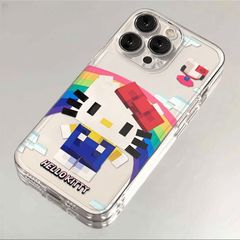 可愛いHELLO KITTY柄 iPhone用スマホケース iPhone用ケース 多機種対応